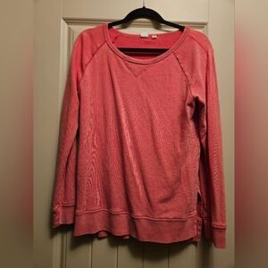 Gap Women's Pink Long Sleeve Sweatshirt